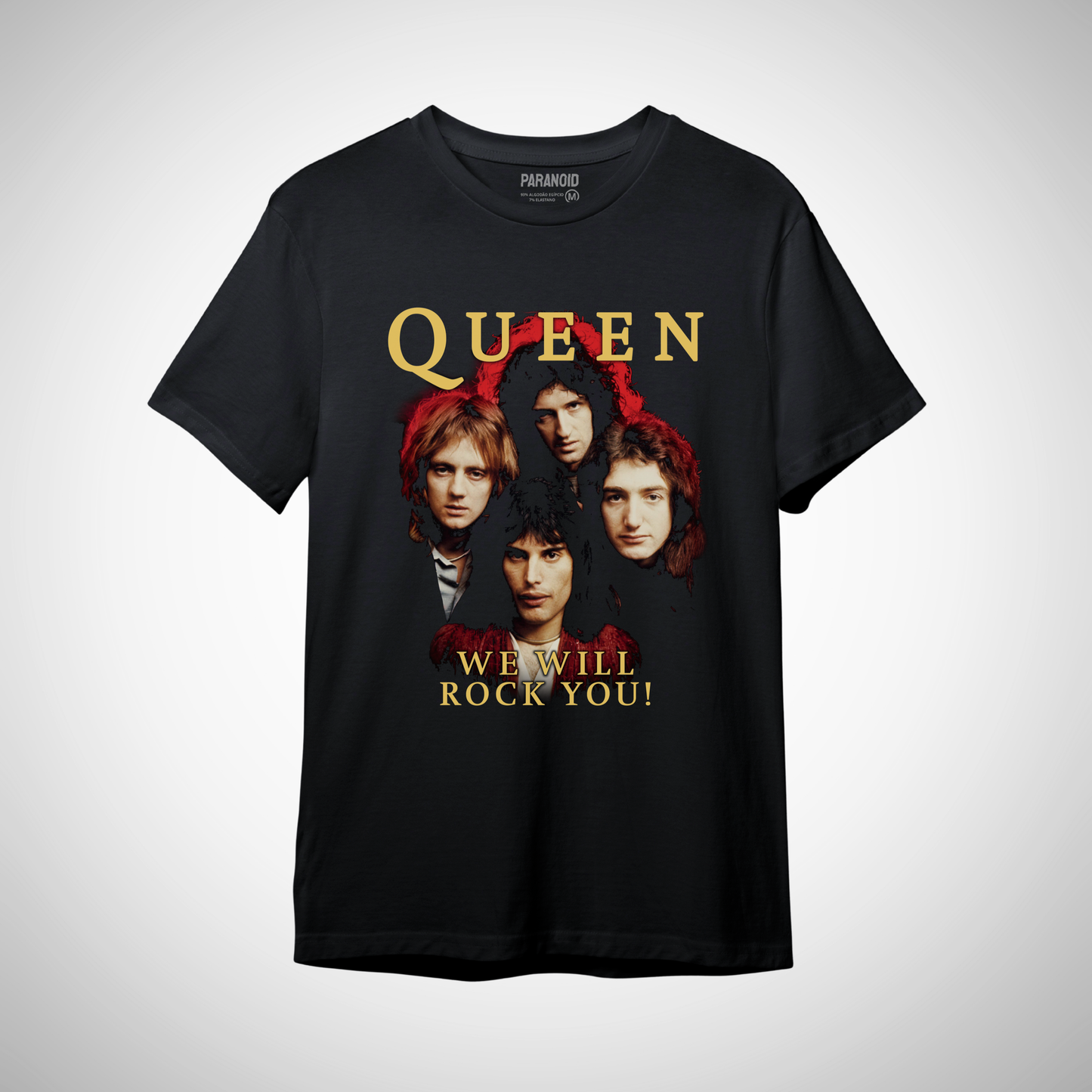Camiseta Queen We will rock you