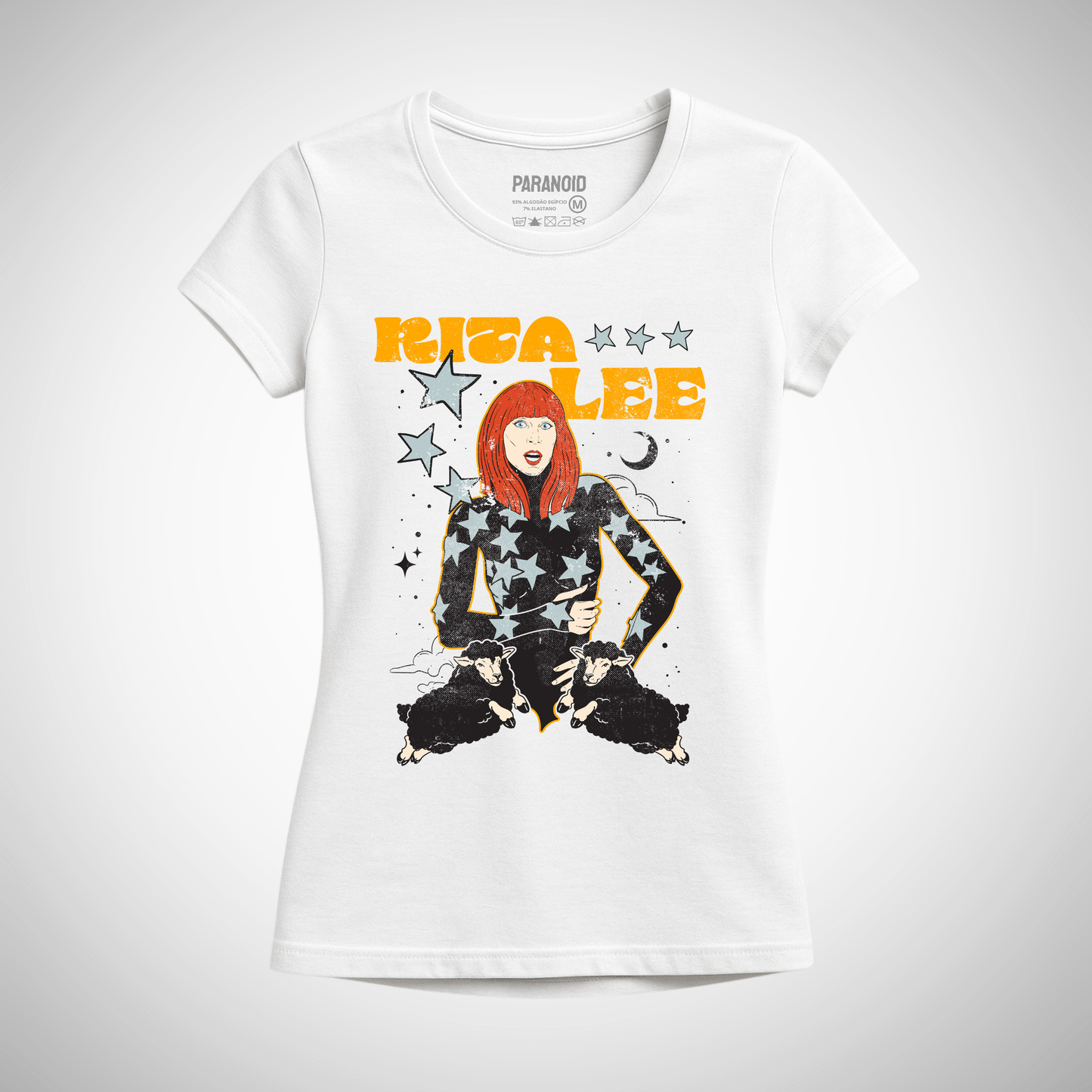 Baby Look Rita Lee – Ovelha Negra