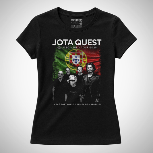 Jota Quest Euro Tour - Portugal - Baby Look
