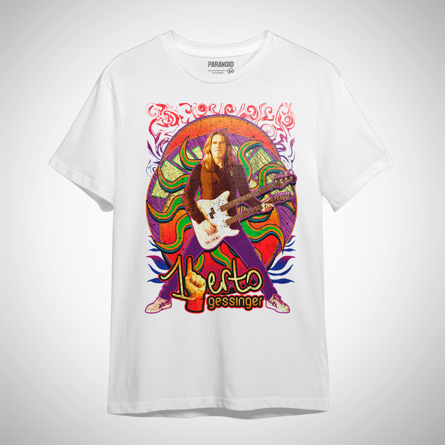 Camiseta Humberto Gessinger 1berto branca