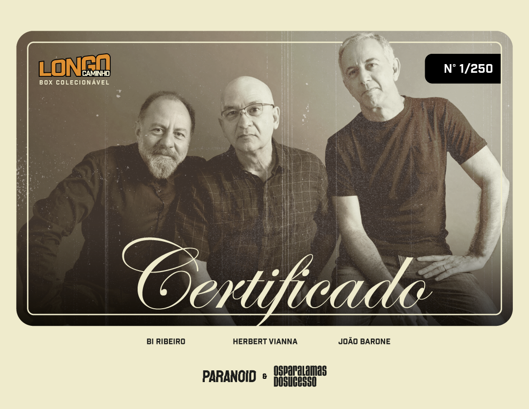BOX de Colecionador - "A Novidade" (Os Paralamas do Sucesso)