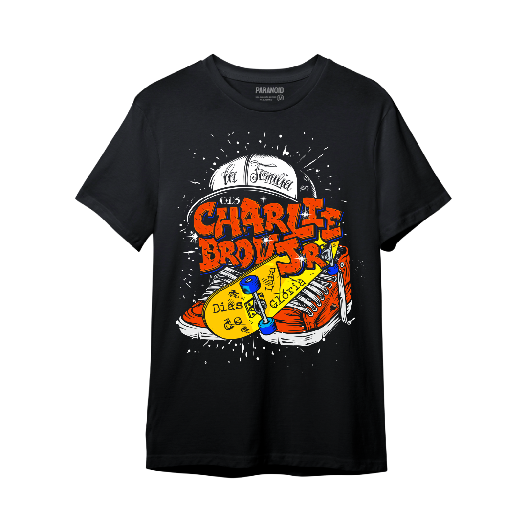 Camiseta Charlie Brown desenho