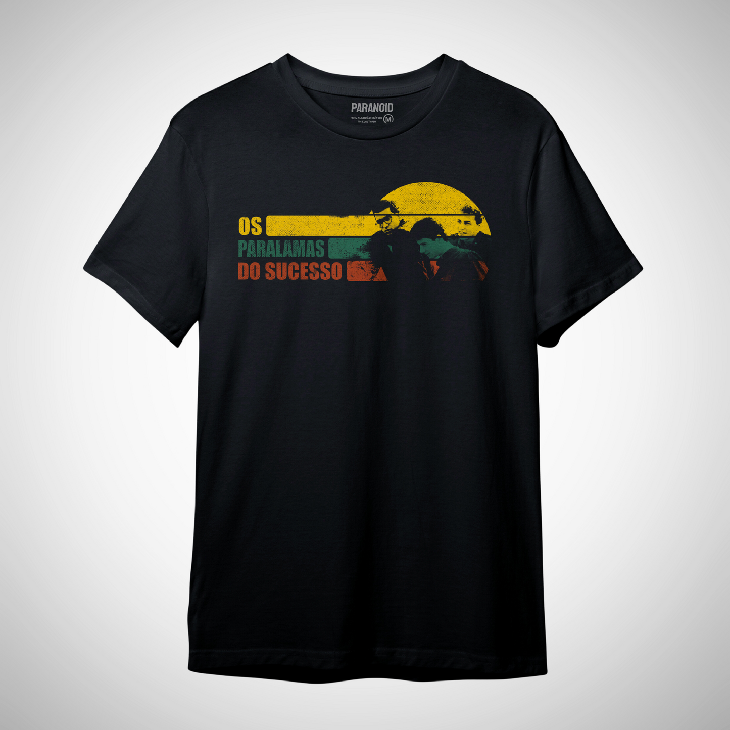Camiseta Paralamas do Sucesso Oculos Preta