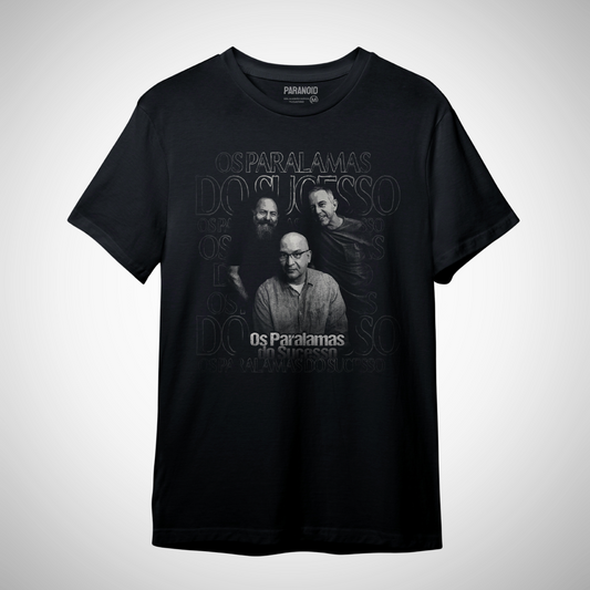 Camiseta os Paralamas do Sucesso Preta