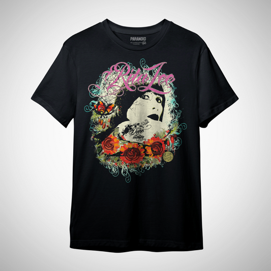 Camiseta Rita Lee 1979 Preta