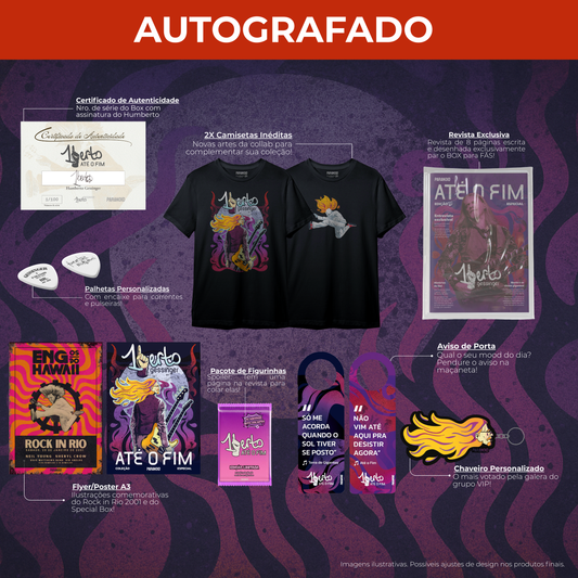 BOX de Colecionador - Humberto Gessinger (CERTIFICADO AUTOGRFADO)