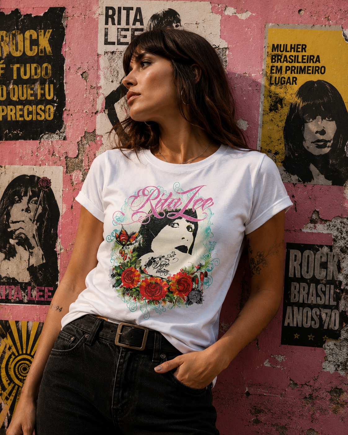 Baby Look Rita Lee - Erva Venenosa