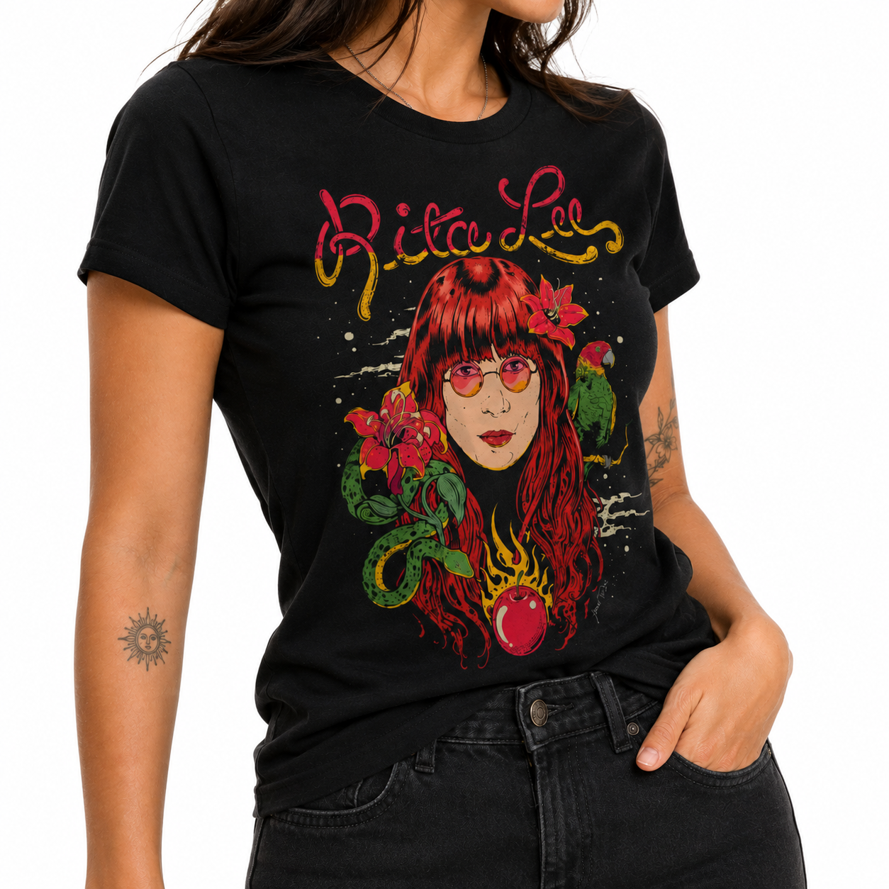 Baby Look Rita Lee - Erva Venenosa