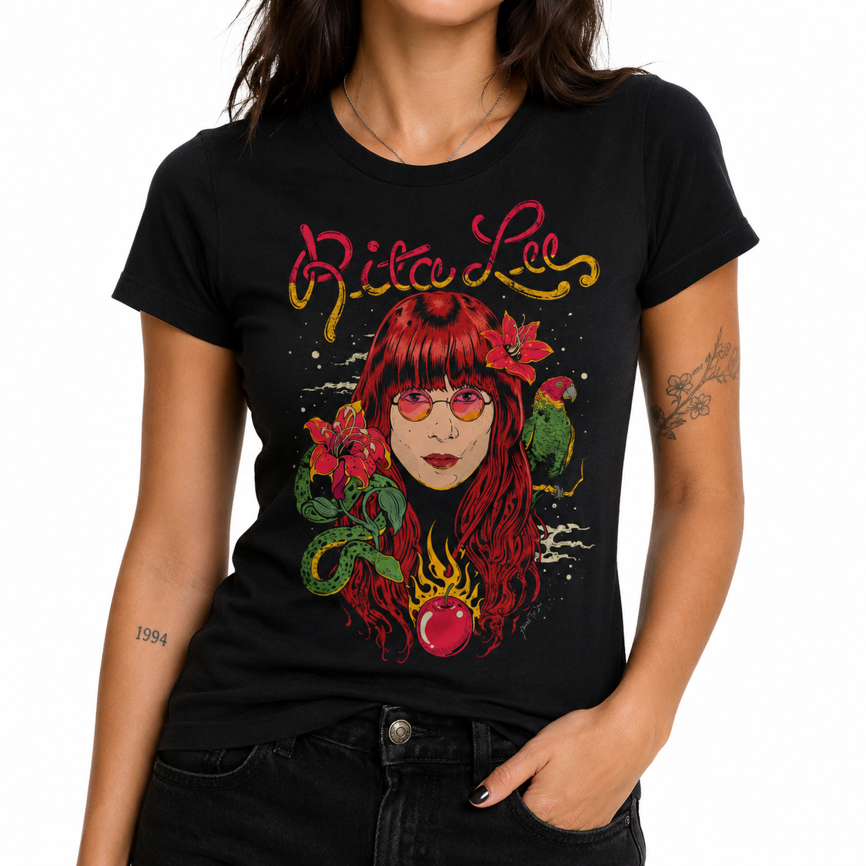 Baby Look Rita Lee - Erva Venenosa