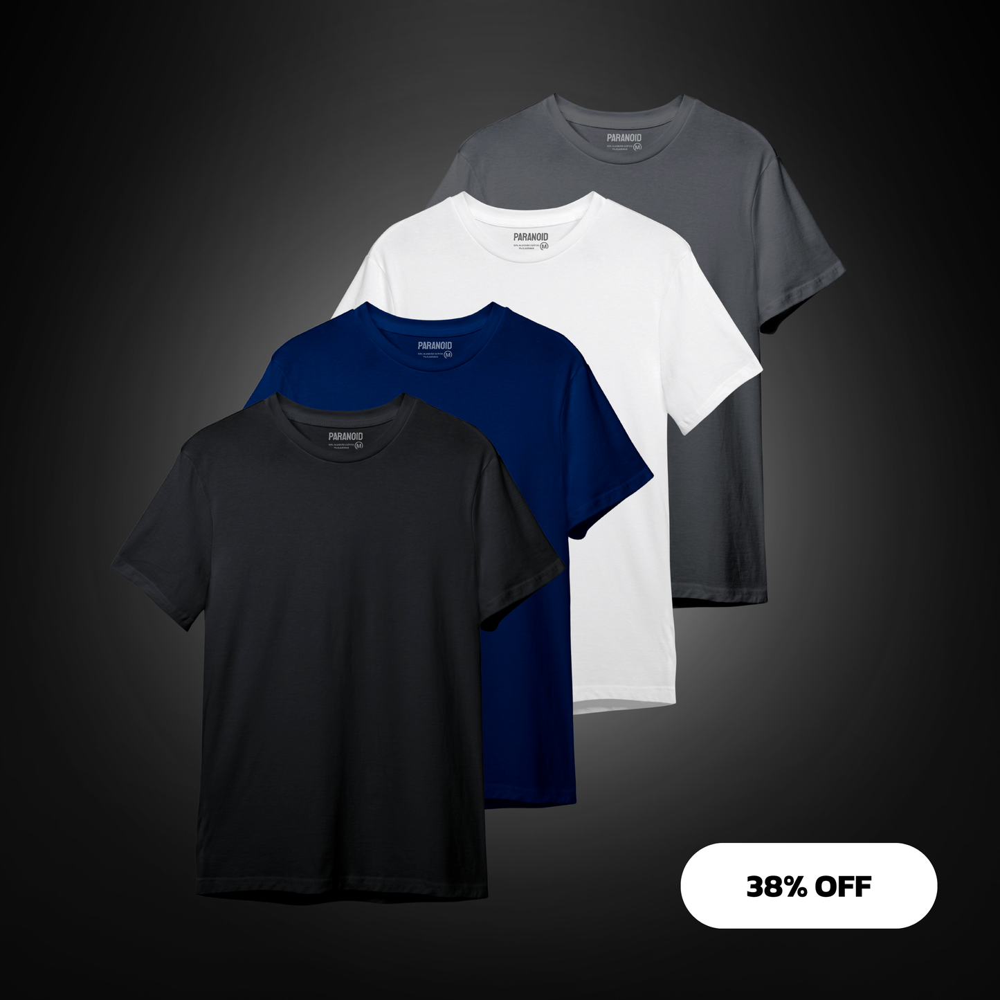 Kit 4 camisetas Premium Basics