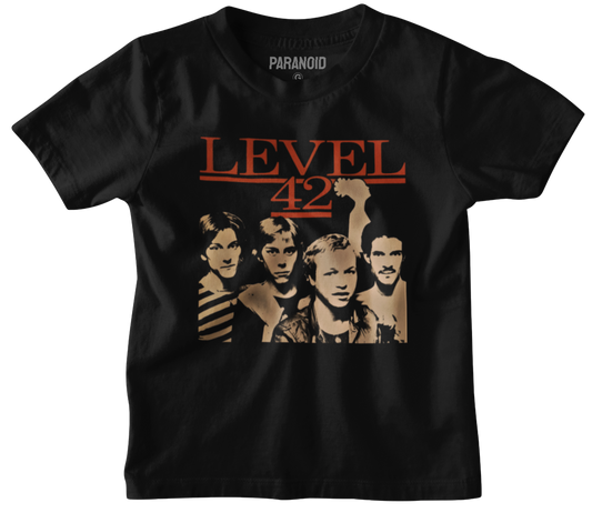 Camiseta Level 42: 100% Algodão