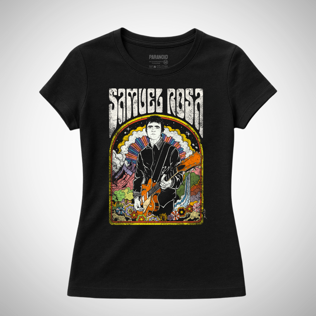 Camiseta baby look Samuel Rosa