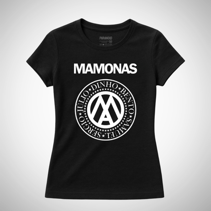 Camiseta baby look Mamonas