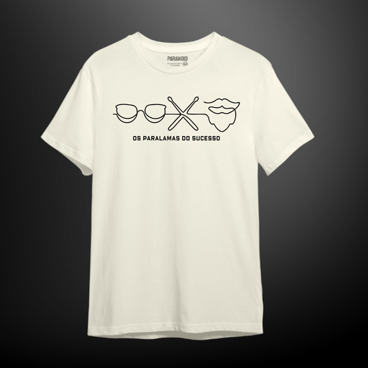 Paralamas - 3 ícones off-white